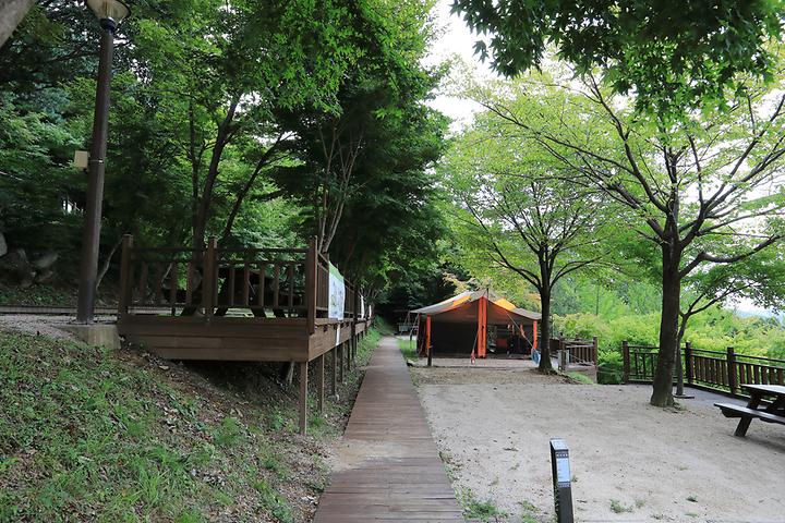 Gayasan National Park Baekwoondong Campsite