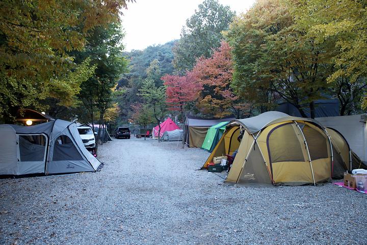 Dungli Campground in Bukhansan