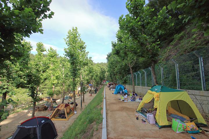 Bongmu Park Campsite