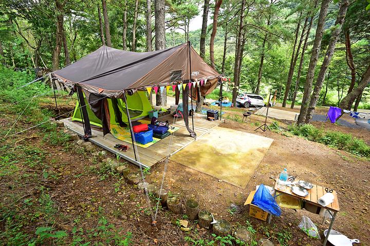 Maisan Ice Valley Camping Ground