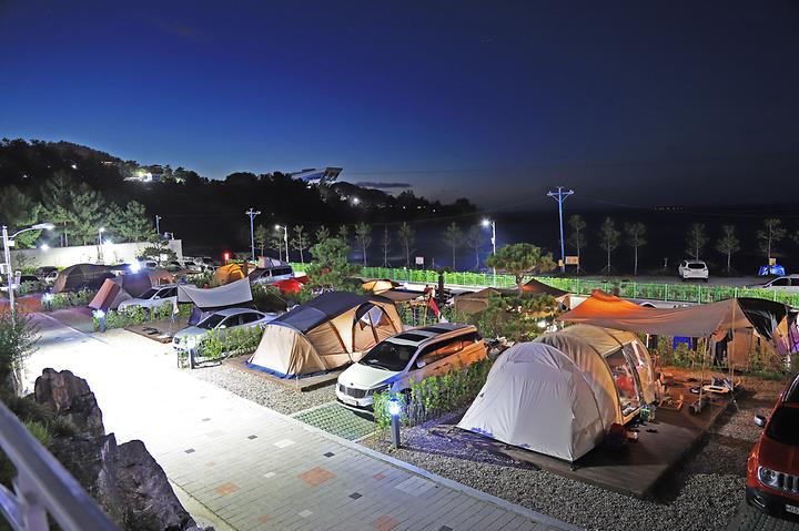 Jangho Beach Camping Site